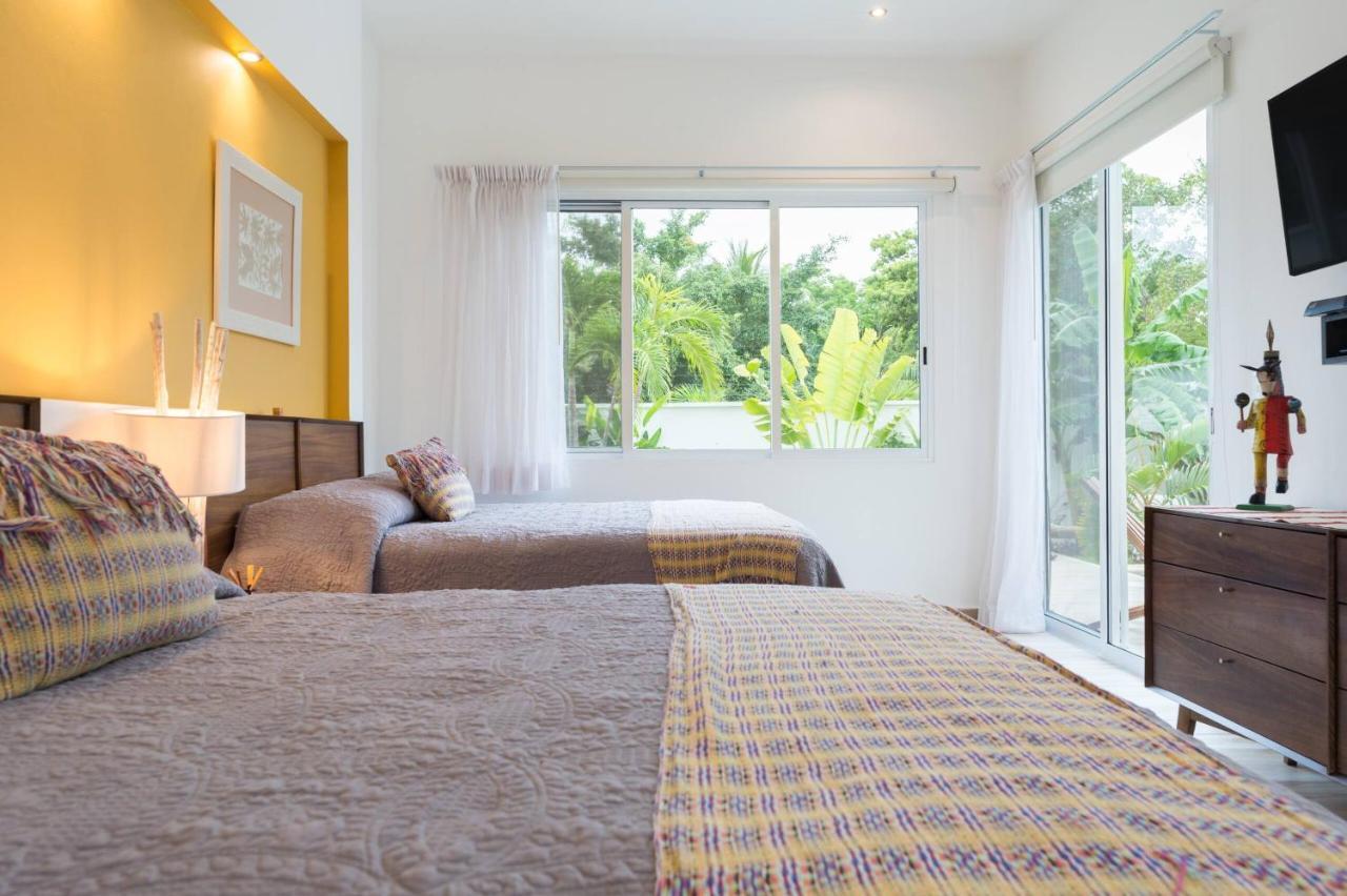 Chic & Mexican Villa, A True Oasis Pool, Security Tulum Exteriör bild