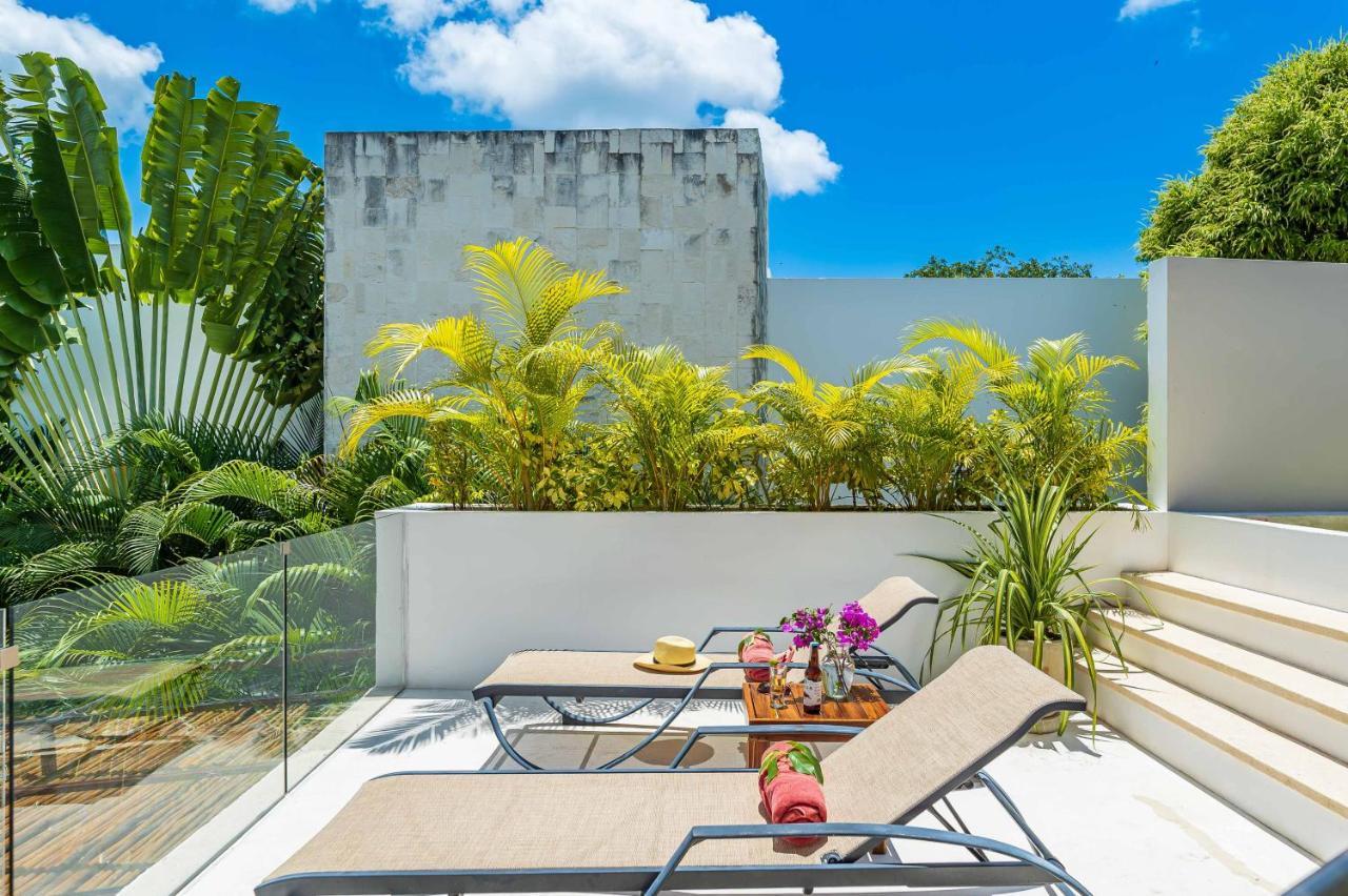 Chic & Mexican Villa, A True Oasis Pool, Security Tulum Exteriör bild