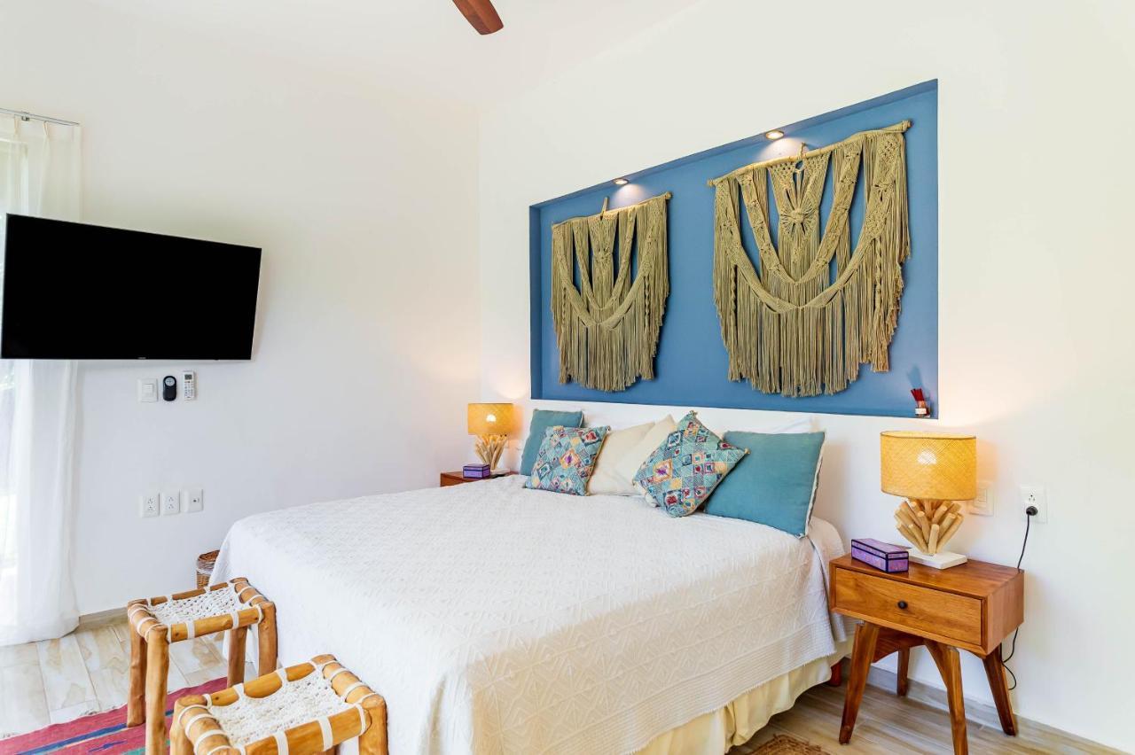Chic & Mexican Villa, A True Oasis Pool, Security Tulum Exteriör bild