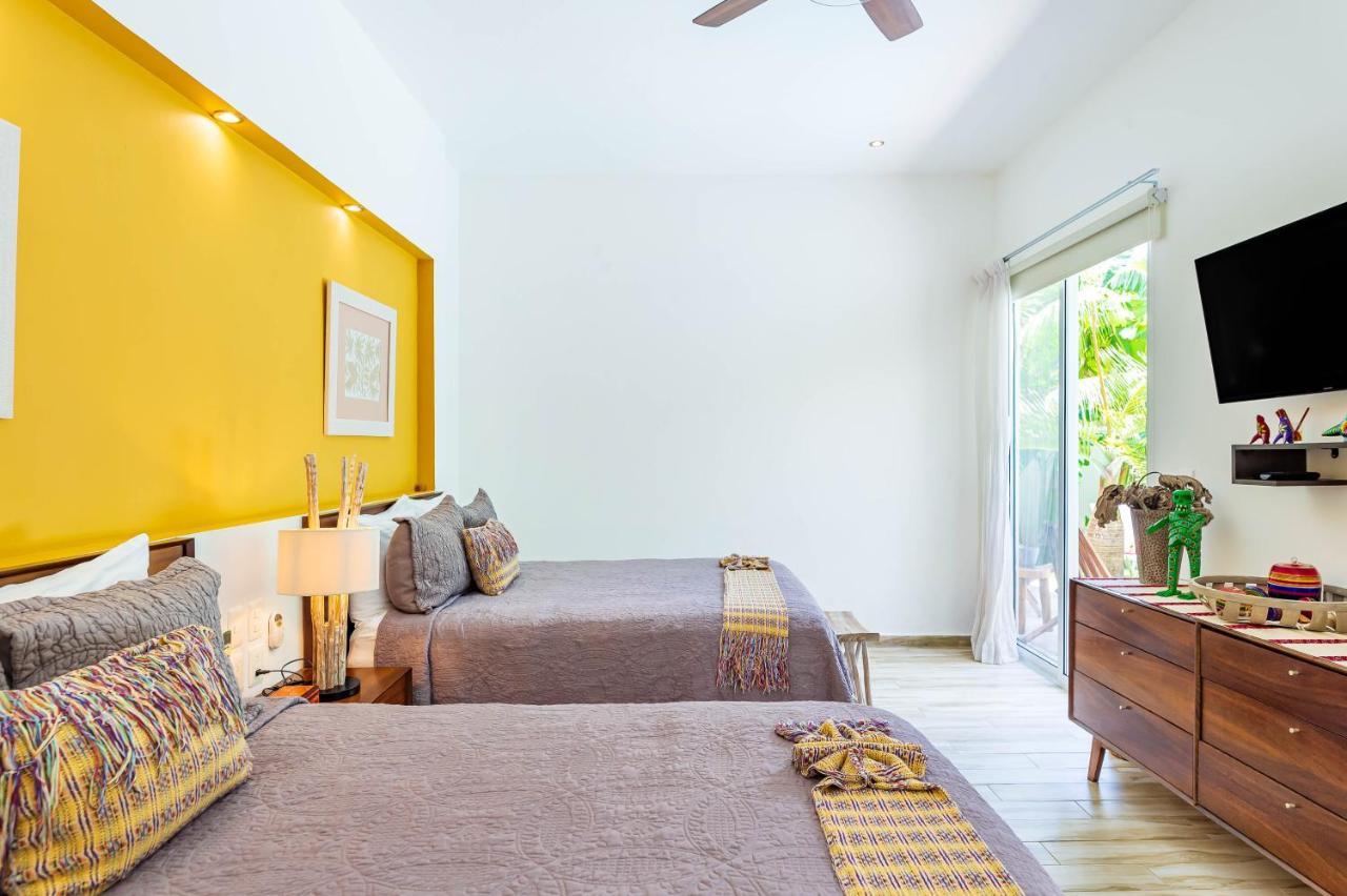 Chic & Mexican Villa, A True Oasis Pool, Security Tulum Exteriör bild