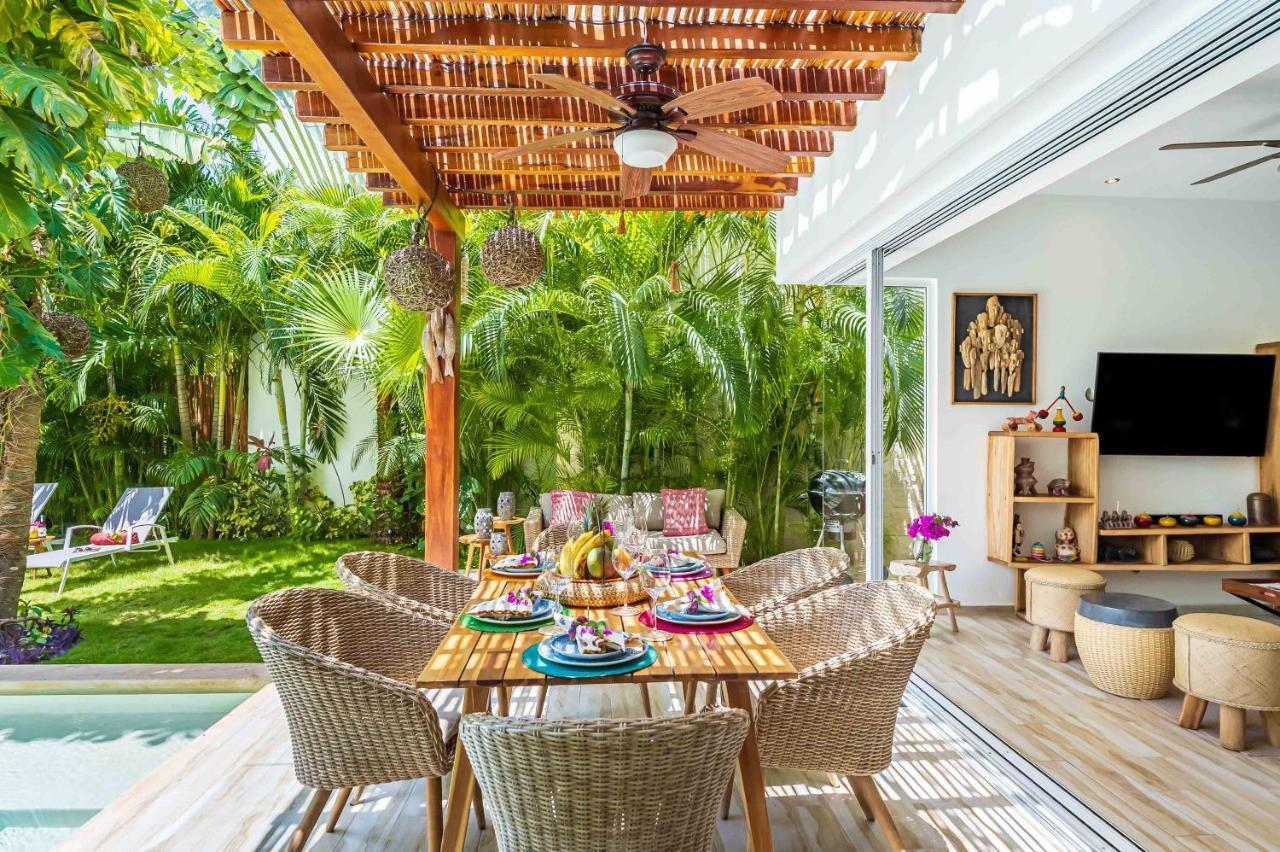 Chic & Mexican Villa, A True Oasis Pool, Security Tulum Exteriör bild