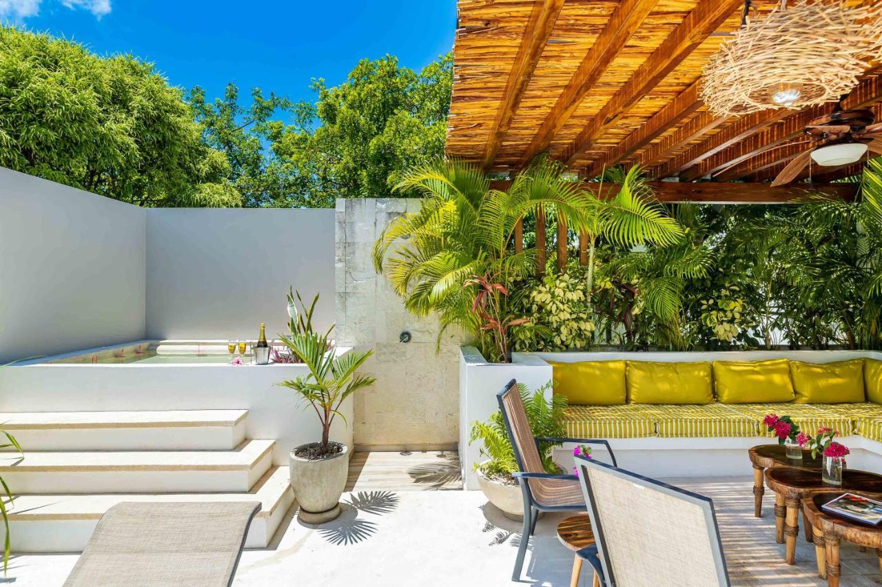 Chic & Mexican Villa, A True Oasis Pool, Security Tulum Exteriör bild